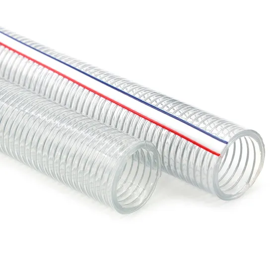 Tubo flessibile in PVC con spirale in acciaio ID3/8 pollici 10 mm 100 m/rotolo 50 m/rotolo