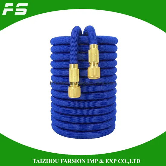 Tubo flessibile per irrigazione da giardino in lattice retrattile elastico da 25, 50, 75 e 100 piedi per la pulizia della casa
