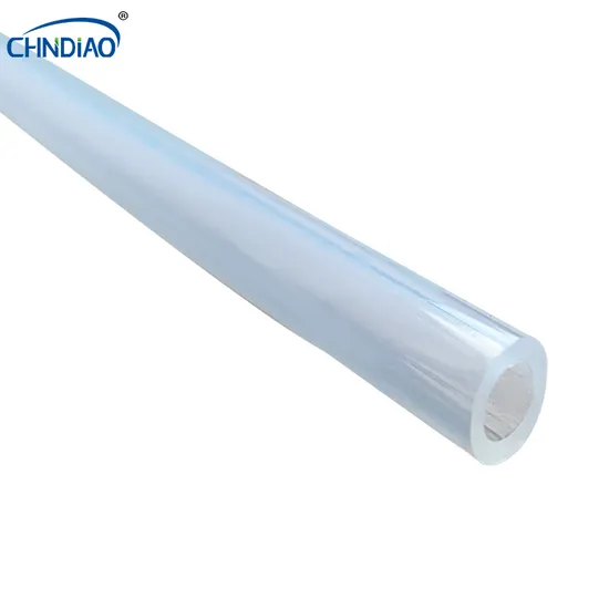Tubo flessibile in silicone estruso sottovuoto trasparente da 8 mm per strumenti cosmetici